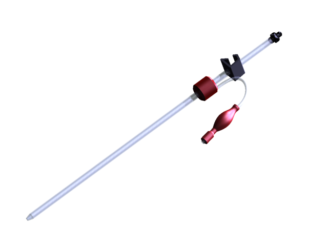 CAD model of a medical catheter