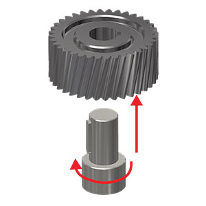 Spline Alignment Press Rotate