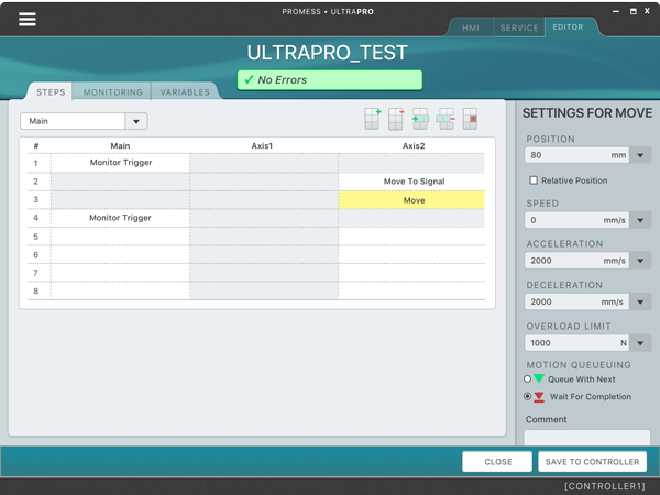 Step Editor Promess Software